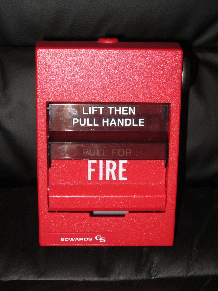 Edwards 278B-1120 Noncoded Fire Alarm Pull Box GS 