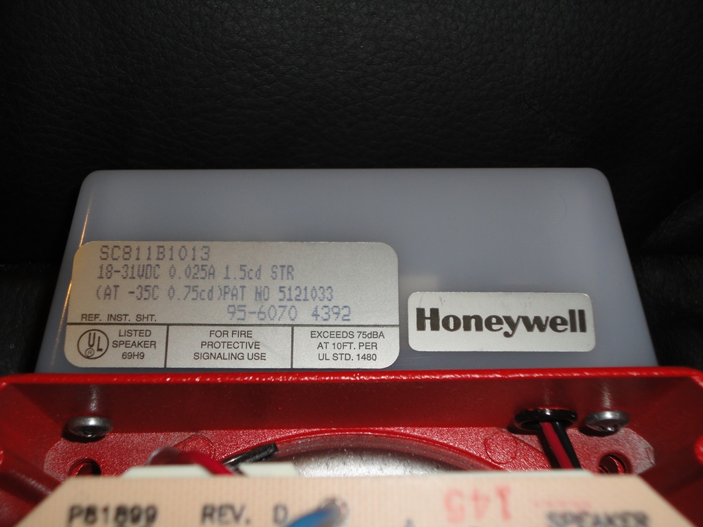 Honeywell_SC811B1013_Label