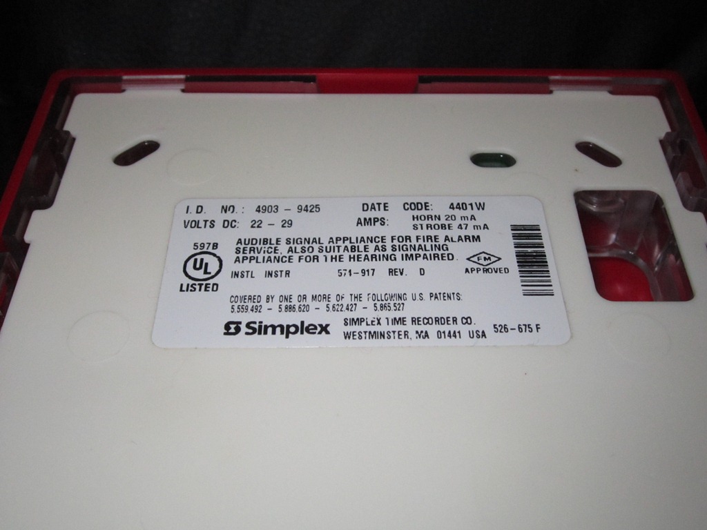 Simplex_4903-9425_Label