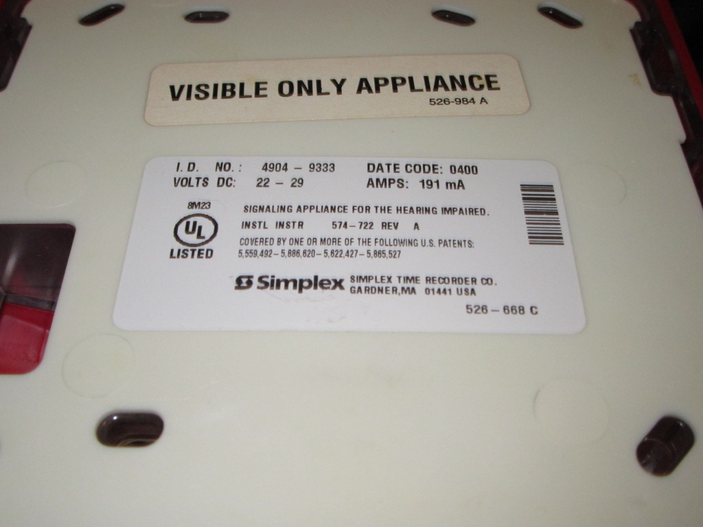 Simplex_4904-9333_Label