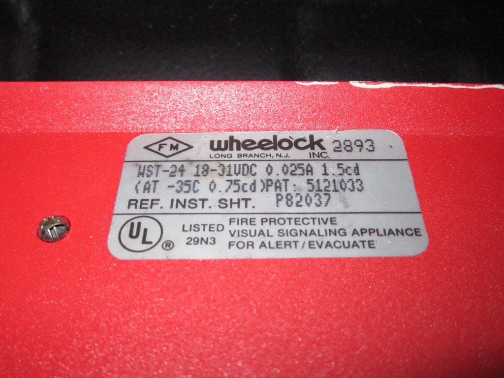 Wheelock_WST-24_Label